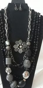 Ashley Stewart Charles Klein Necklace Set